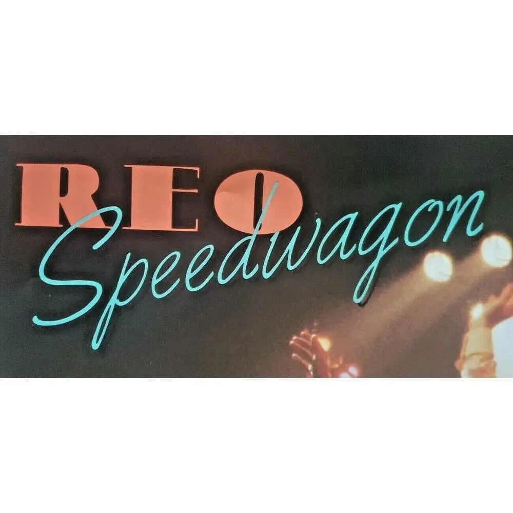Vintage 1981 REO Speedwagon Concert Poster Cat. No. 43 32